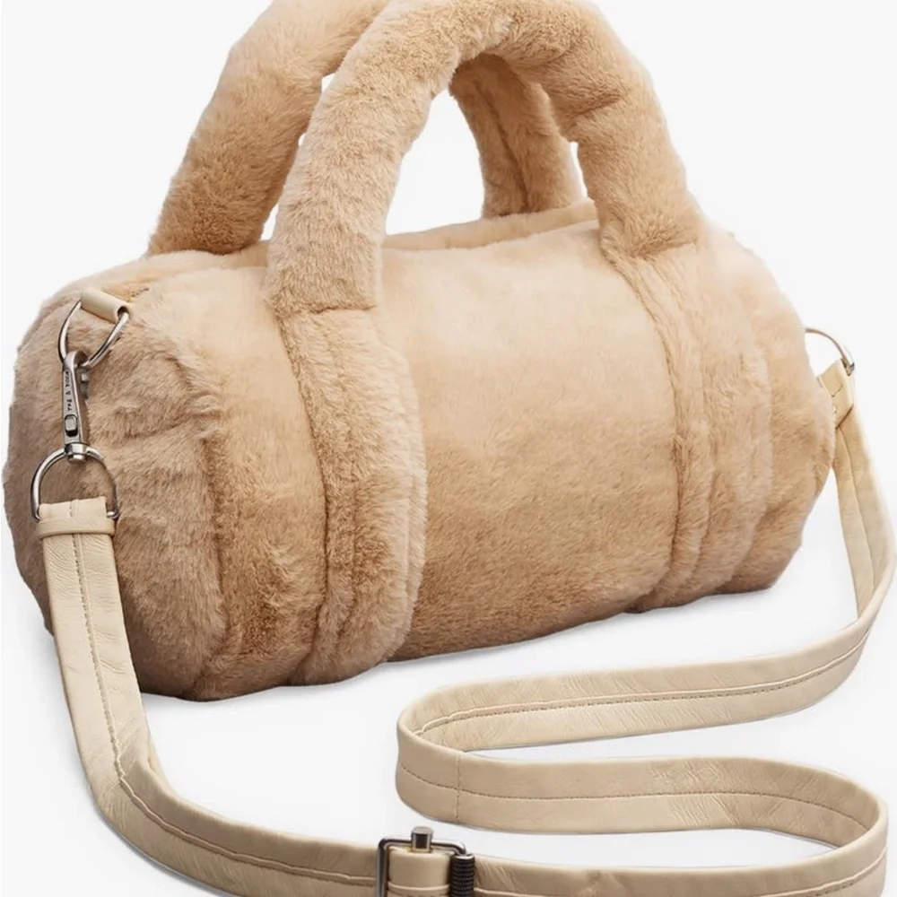 RAG & BONE 🎇HP🎇 CLOUD MINI FUR DUFFLE BAG NWT - Picture 3 of 7